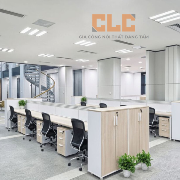 Gia công CLC: Giải pháp Toàn Diện Nâng Tầm Không Gian Nội Thất Văn Phòng Hiện Đại